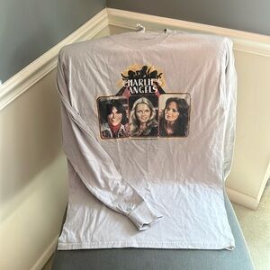 Long sleeve Charlie’s Angels gray T-shirt size M
